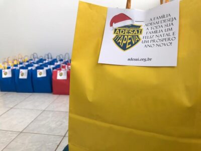 A ADESAI realiza a entrega de Kit de Natal