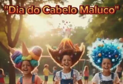 Despertando a criatividade com o cabelo maluco